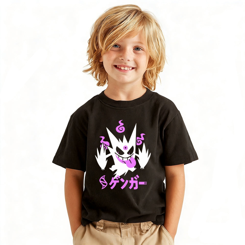 Gengar Vintage Kids Cotton T-shirt