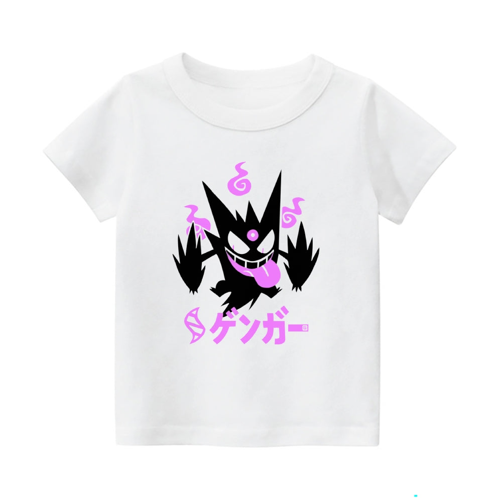 Gengar Vintage Kids Cotton T-shirt