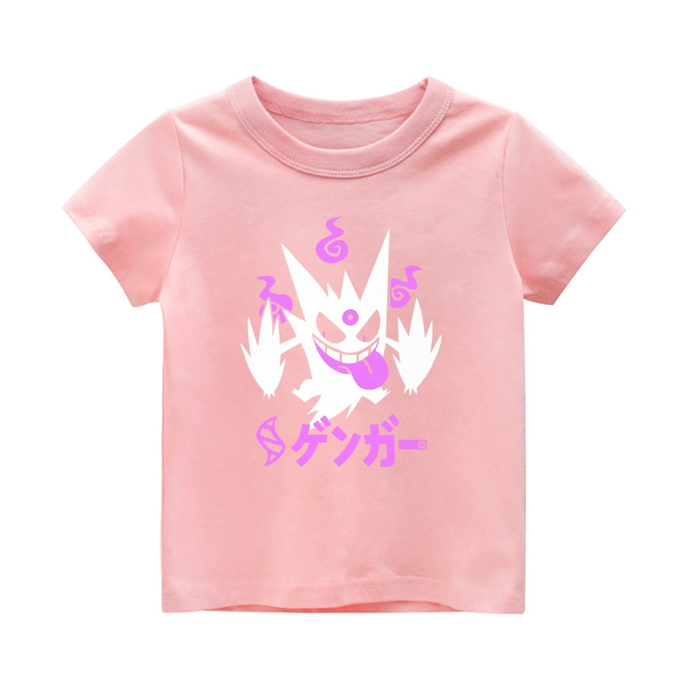 Gengar Vintage Kids Cotton T-shirt