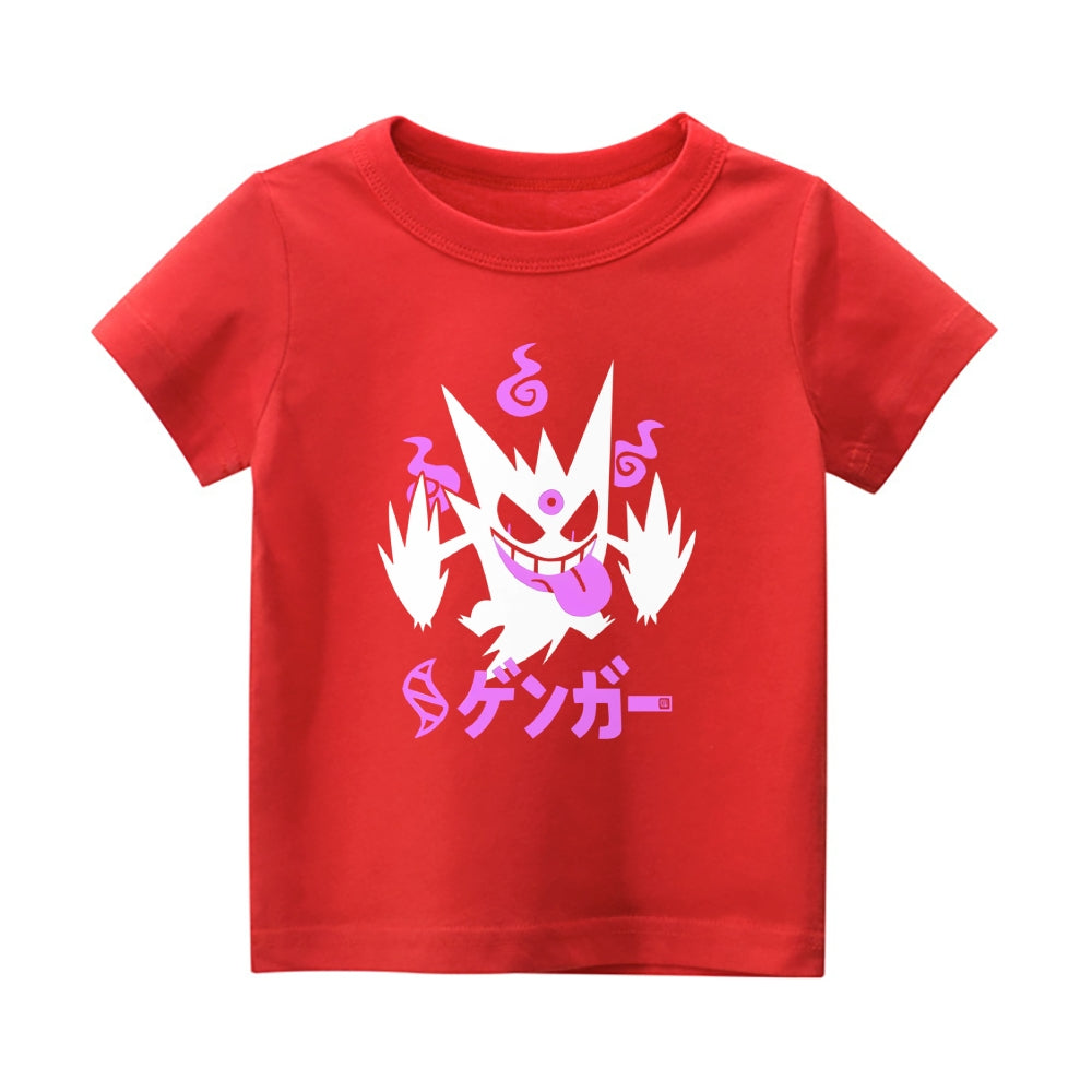 Gengar Vintage Kids Cotton T-shirt