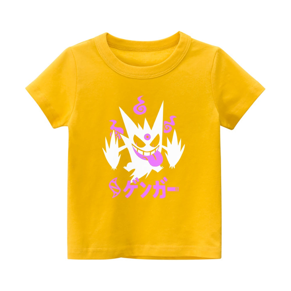 Gengar Vintage Kids Cotton T-shirt