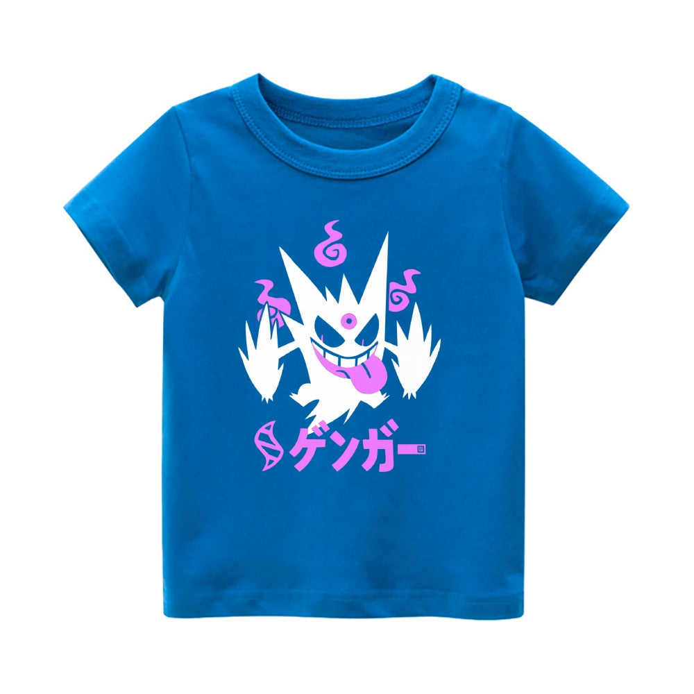 Gengar Vintage Kids Cotton T-shirt