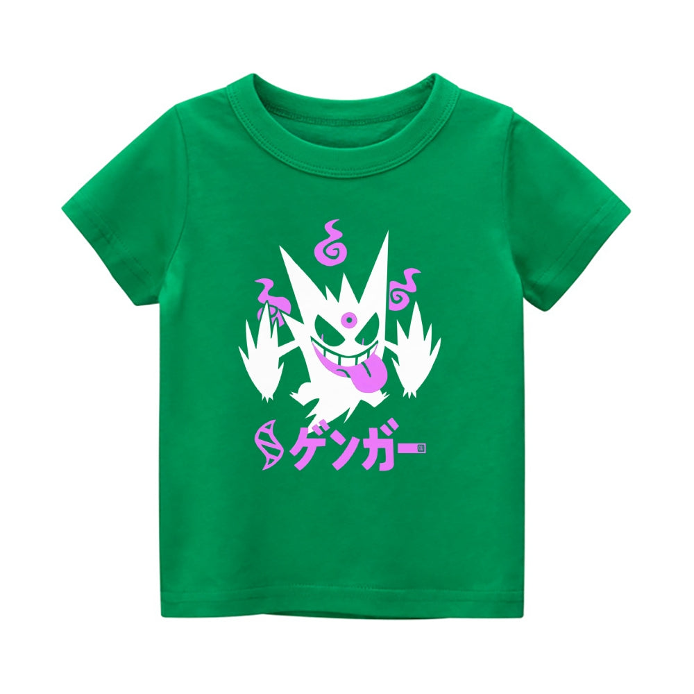 Gengar Vintage Kids Cotton T-shirt
