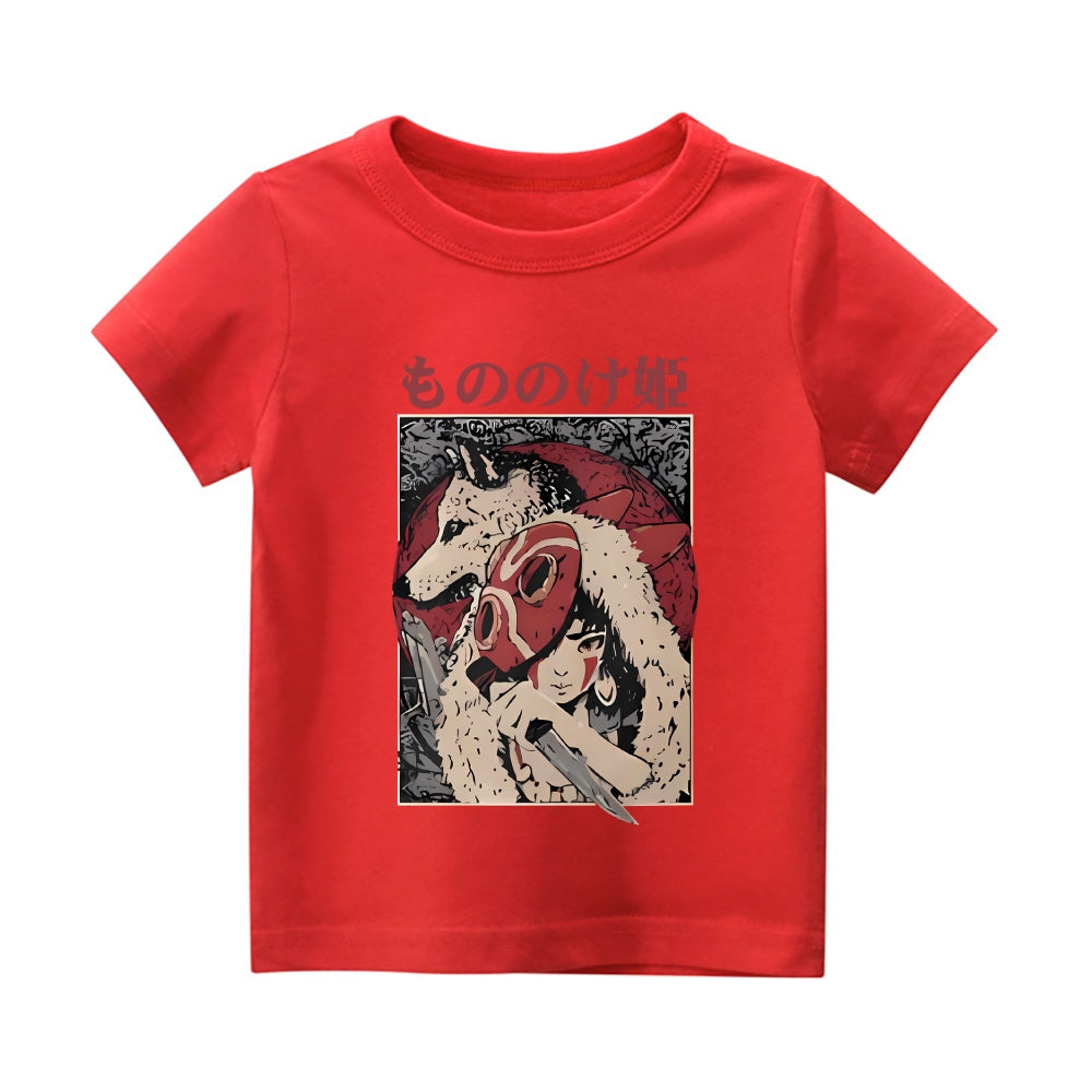 Ghibli Vintage Kids Cotton T-shirt