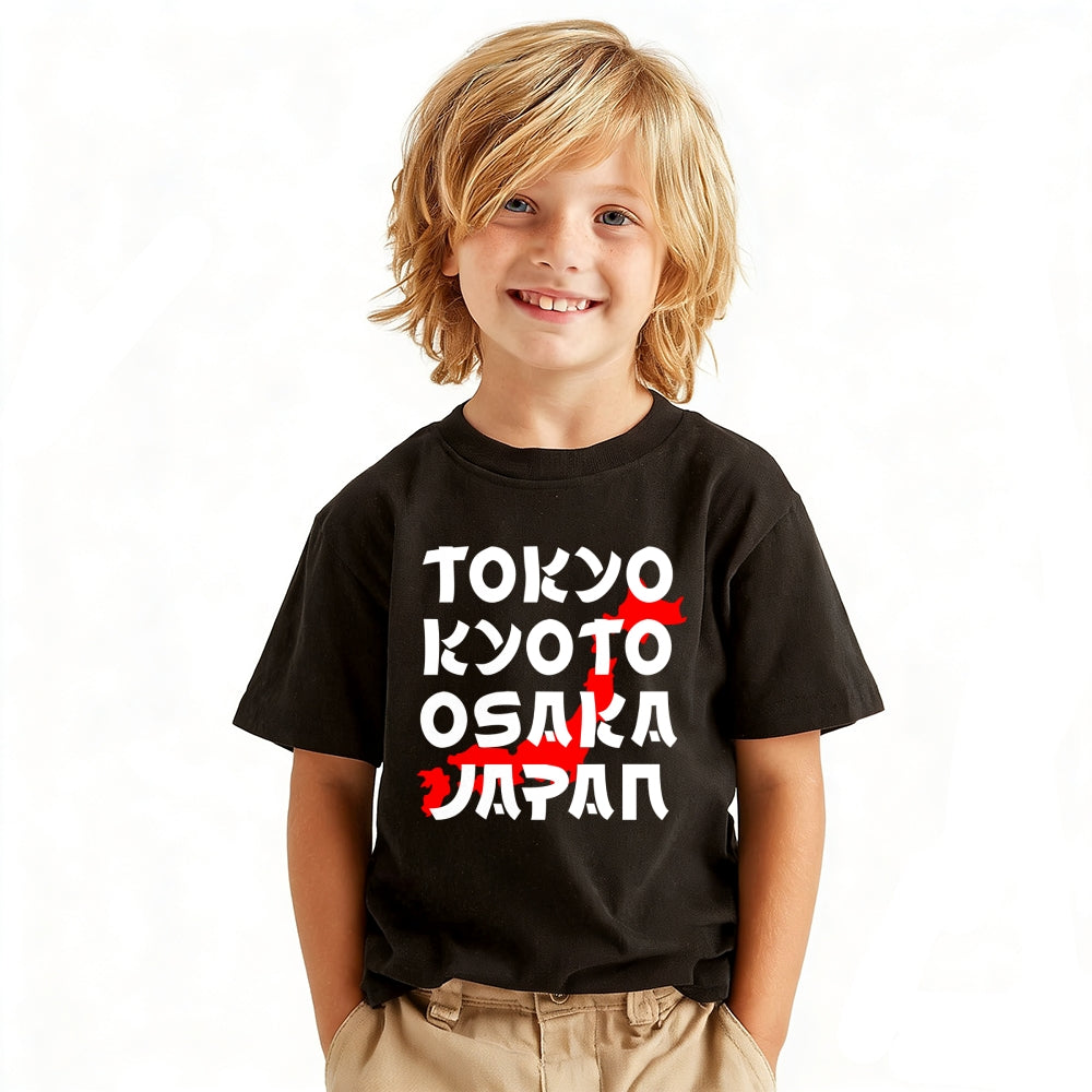 Tokyo Vintage Kids Cotton T-shirt