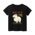 Capybara Vintage Kids Cotton T-shirt