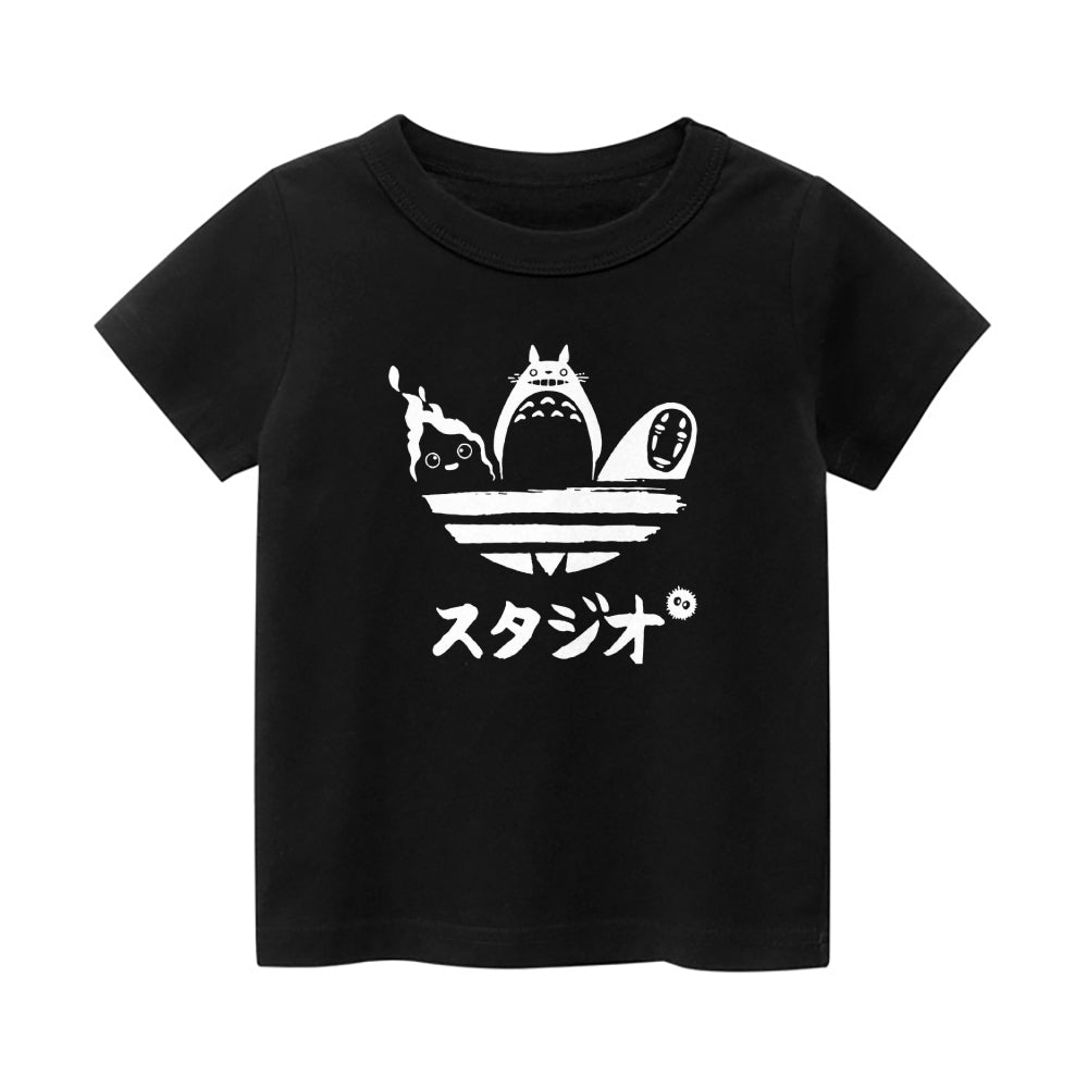 Ghibli Vintage Kids Cotton T-shirt