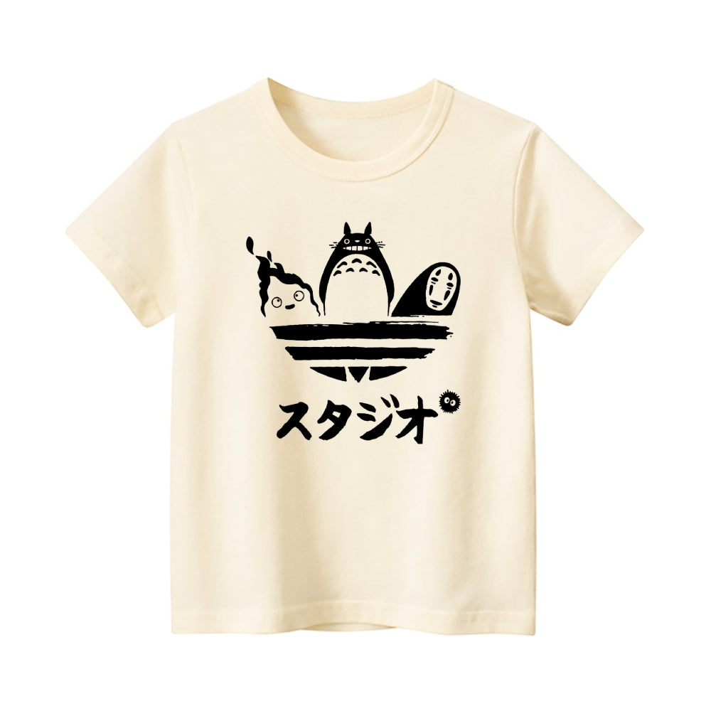 Ghibli Vintage Kids Cotton T-shirt