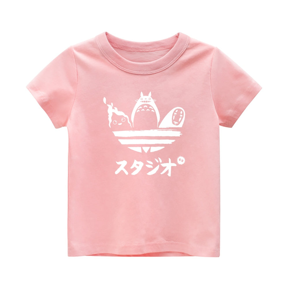 Ghibli Vintage Kids Cotton T-shirt