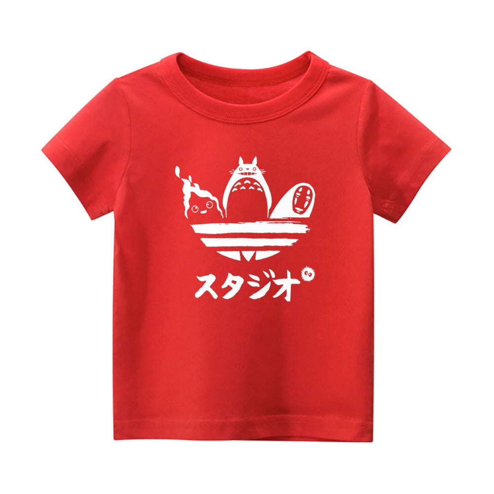 Ghibli Vintage Kids Cotton T-shirt