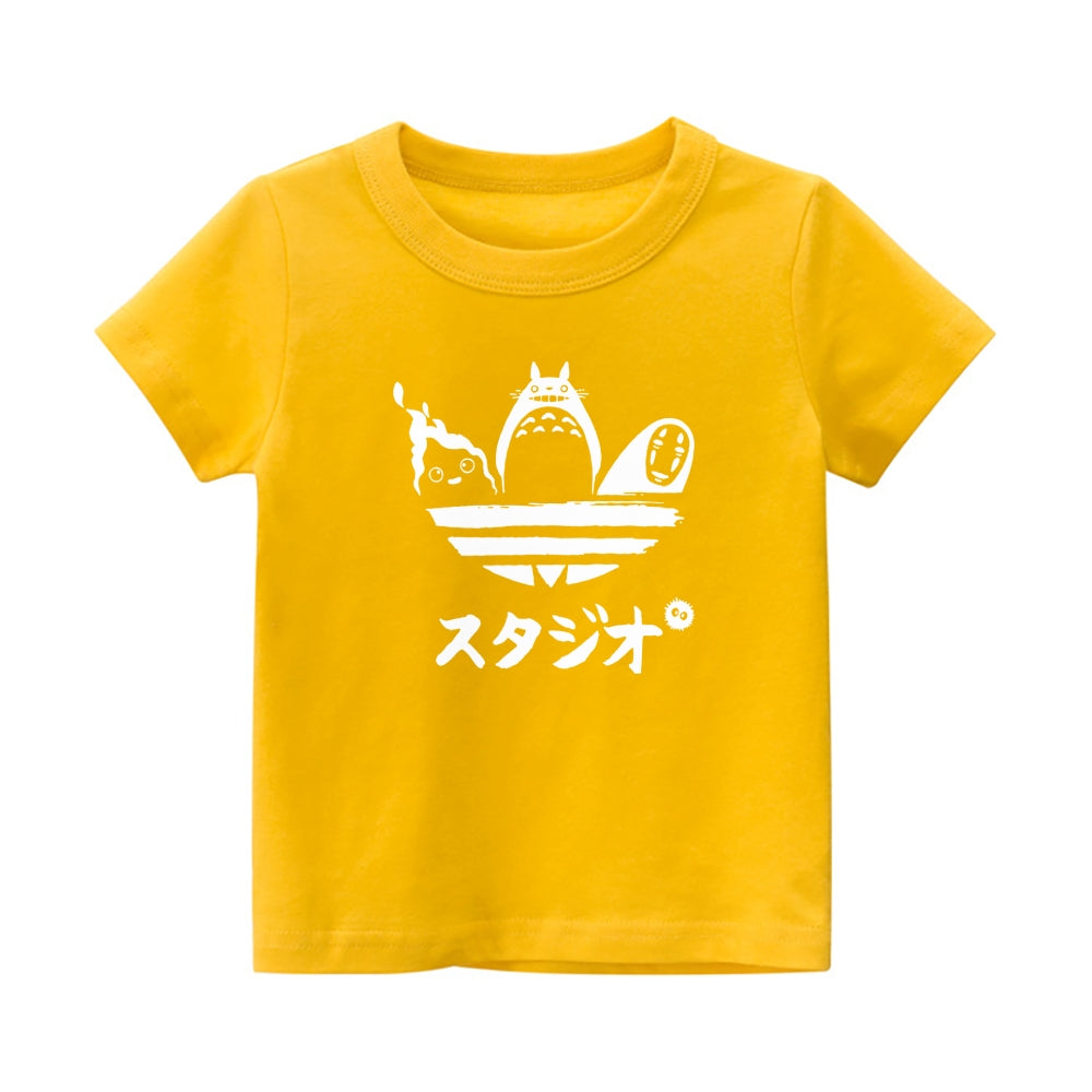 Ghibli Vintage Kids Cotton T-shirt