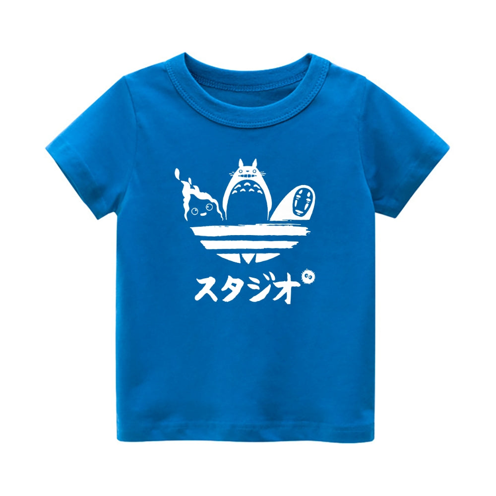 Ghibli Vintage Kids Cotton T-shirt