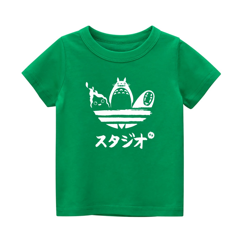 Ghibli Vintage Kids Cotton T-shirt