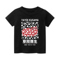 Yayoi Kusama Cat Vintage Kids Cotton T-shirt
