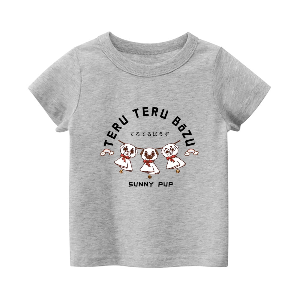 Dog Vintage Kids Cotton T-shirt