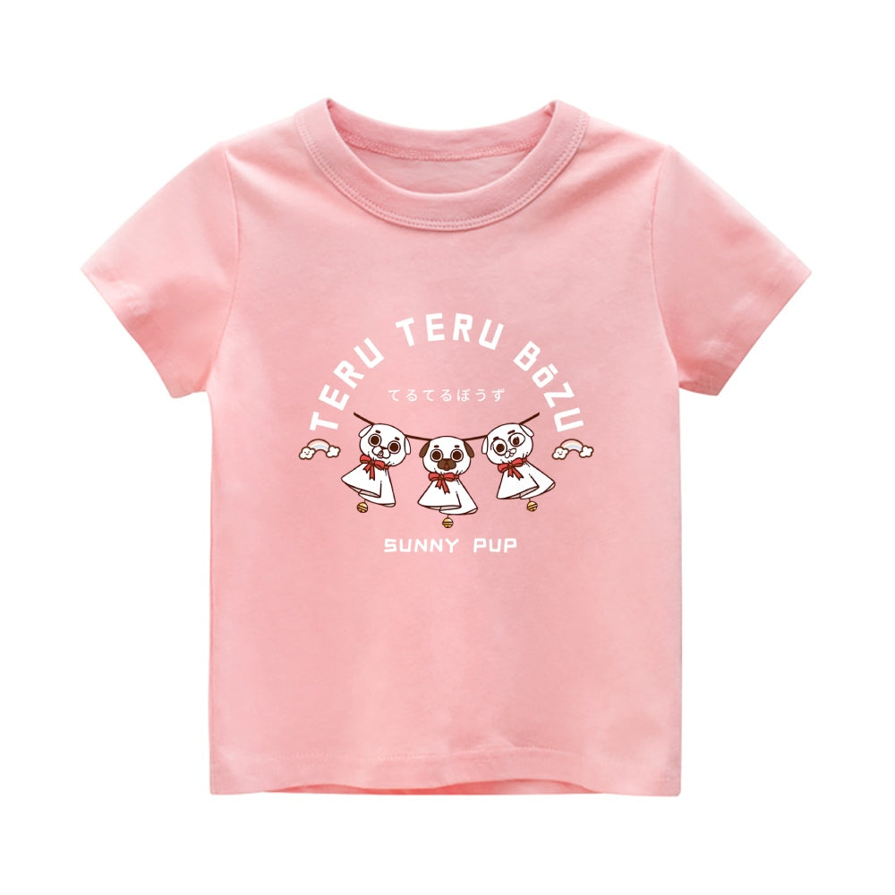 Dog Vintage Kids Cotton T-shirt