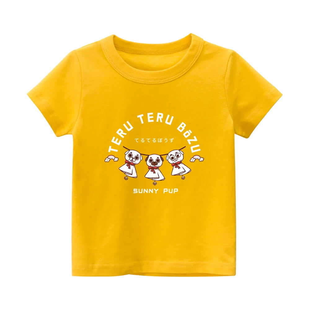 Dog Vintage Kids Cotton T-shirt