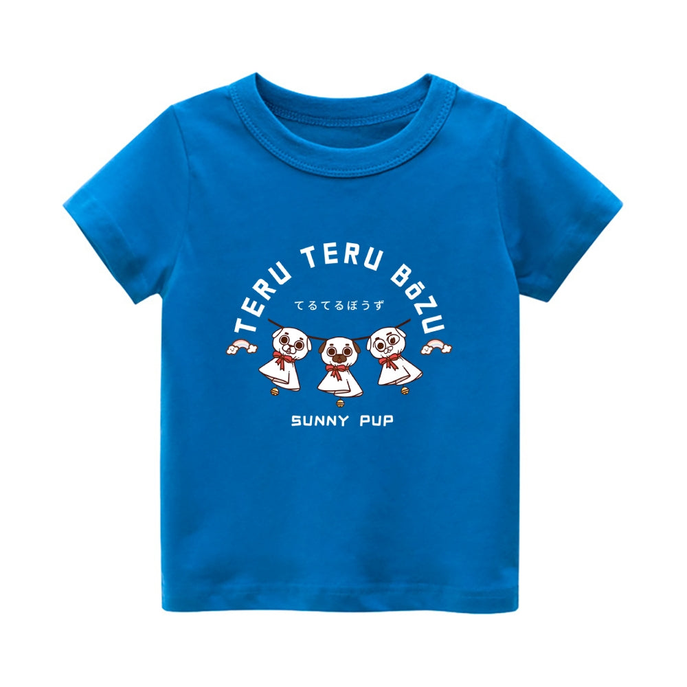 Dog Vintage Kids Cotton T-shirt