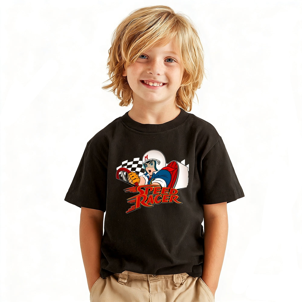 Speed Racer Vintage Kids Cotton T-shirt