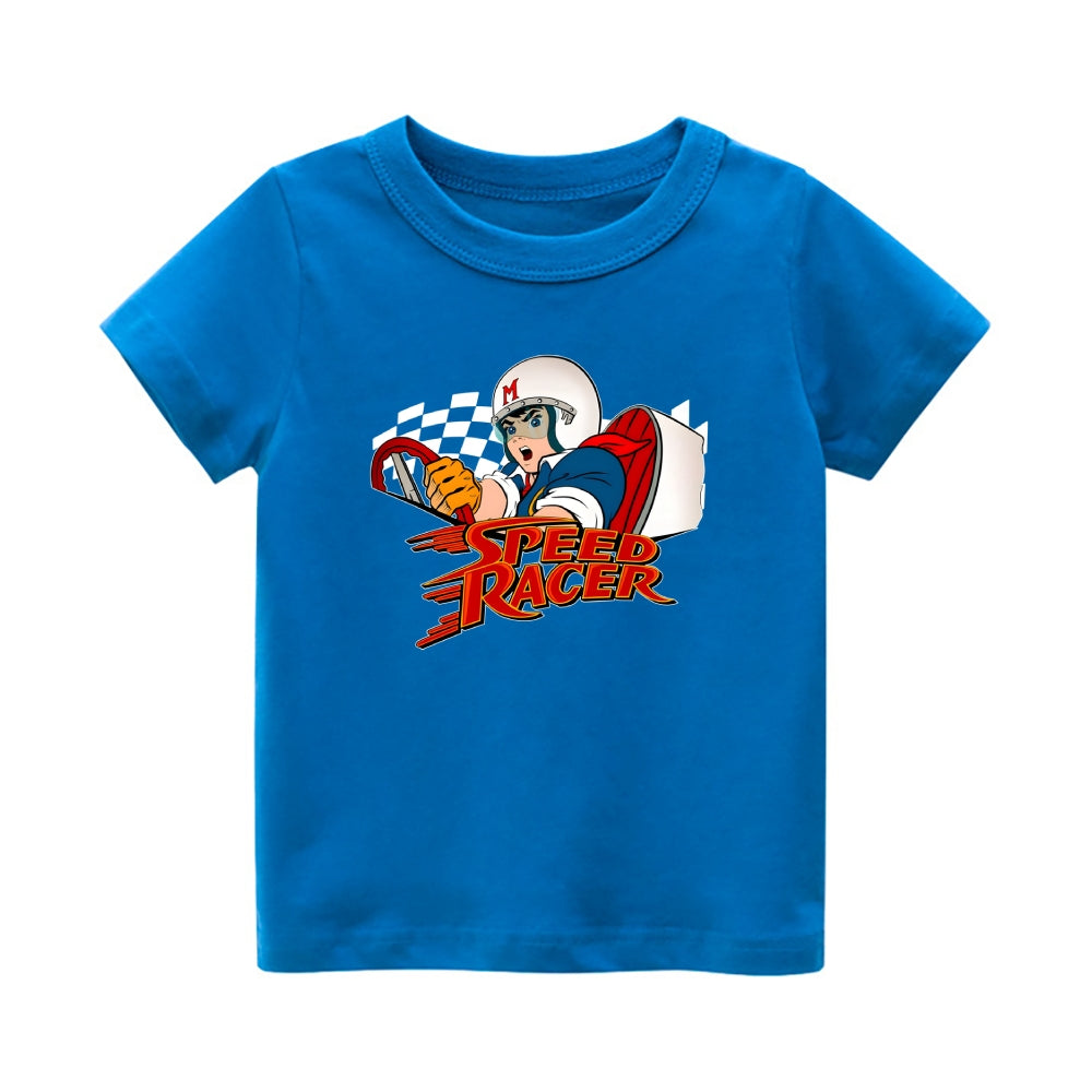 Speed Racer Vintage Kids Cotton T-shirt