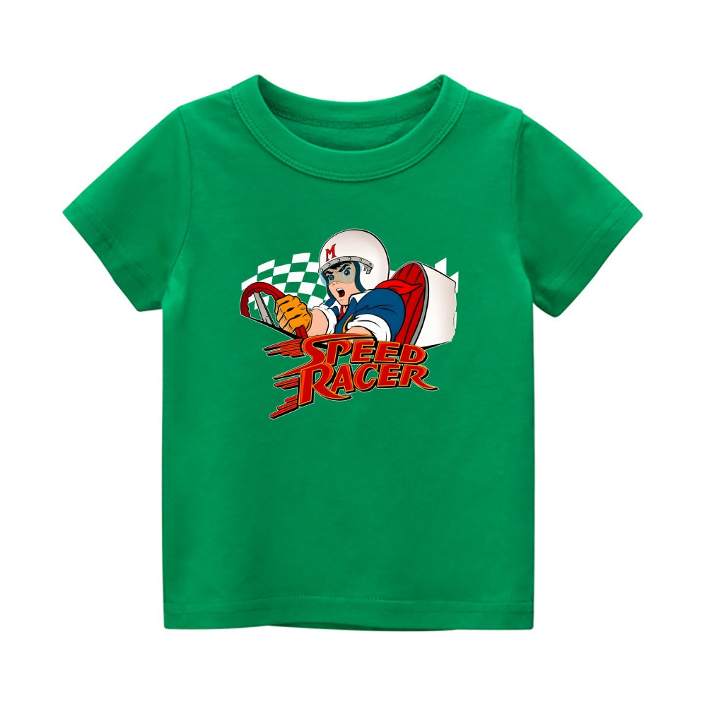Speed Racer Vintage Kids Cotton T-shirt