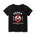 Osaka Octopus Vintage Kids Cotton T-shirt