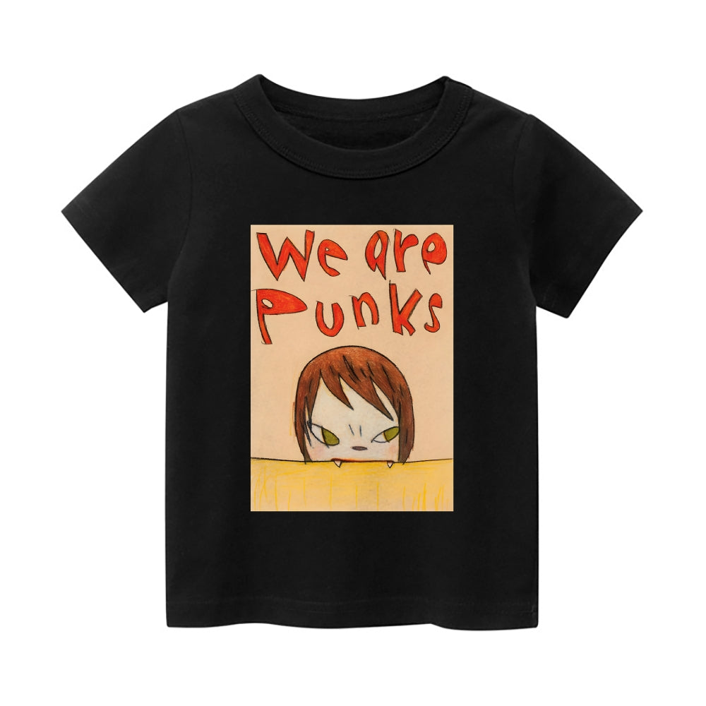 Yoshitomo Nara Vintage Kids Cotton T-shirt
