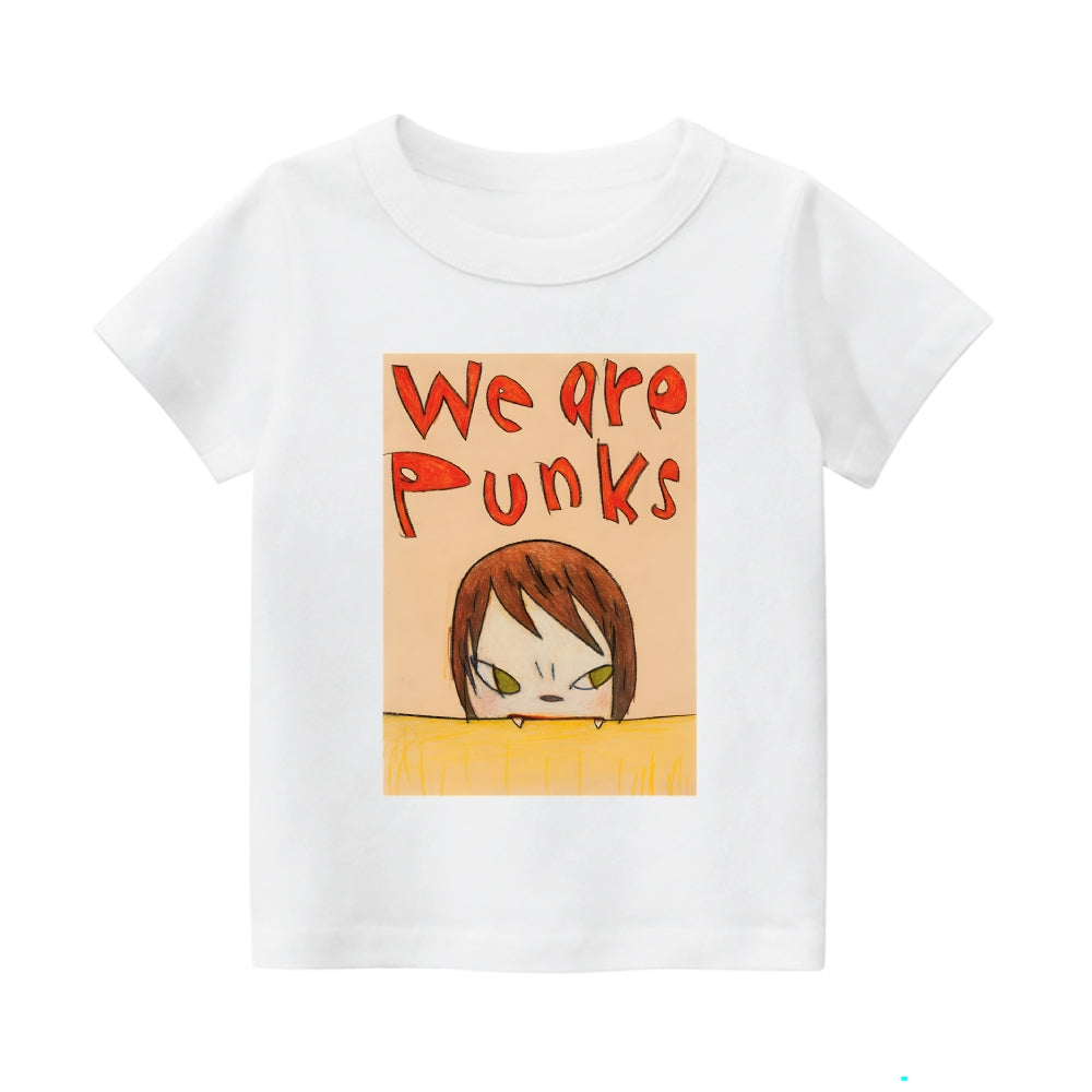 Yoshitomo Nara Vintage Kids Cotton T-shirt