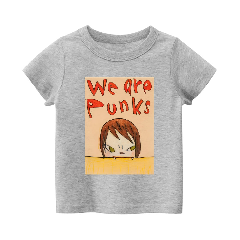 Yoshitomo Nara Vintage Kids Cotton T-shirt
