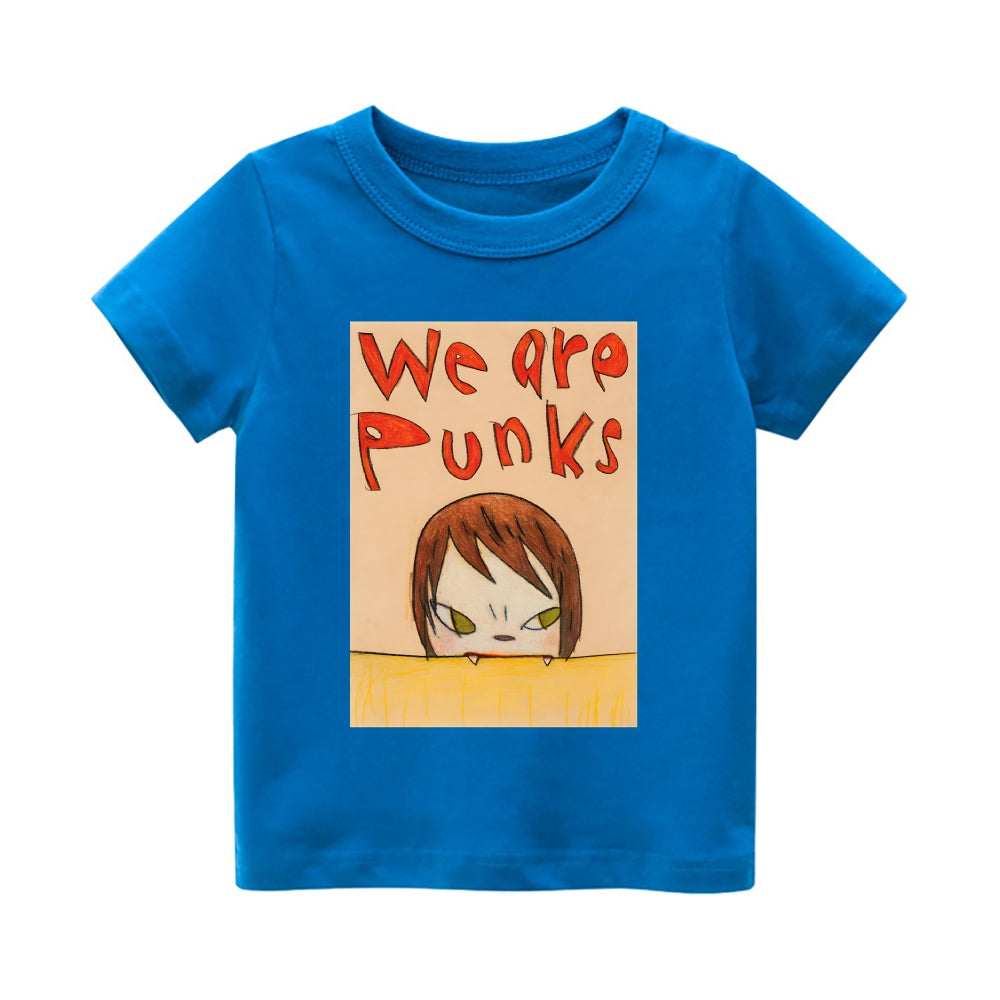 Yoshitomo Nara Vintage Kids Cotton T-shirt