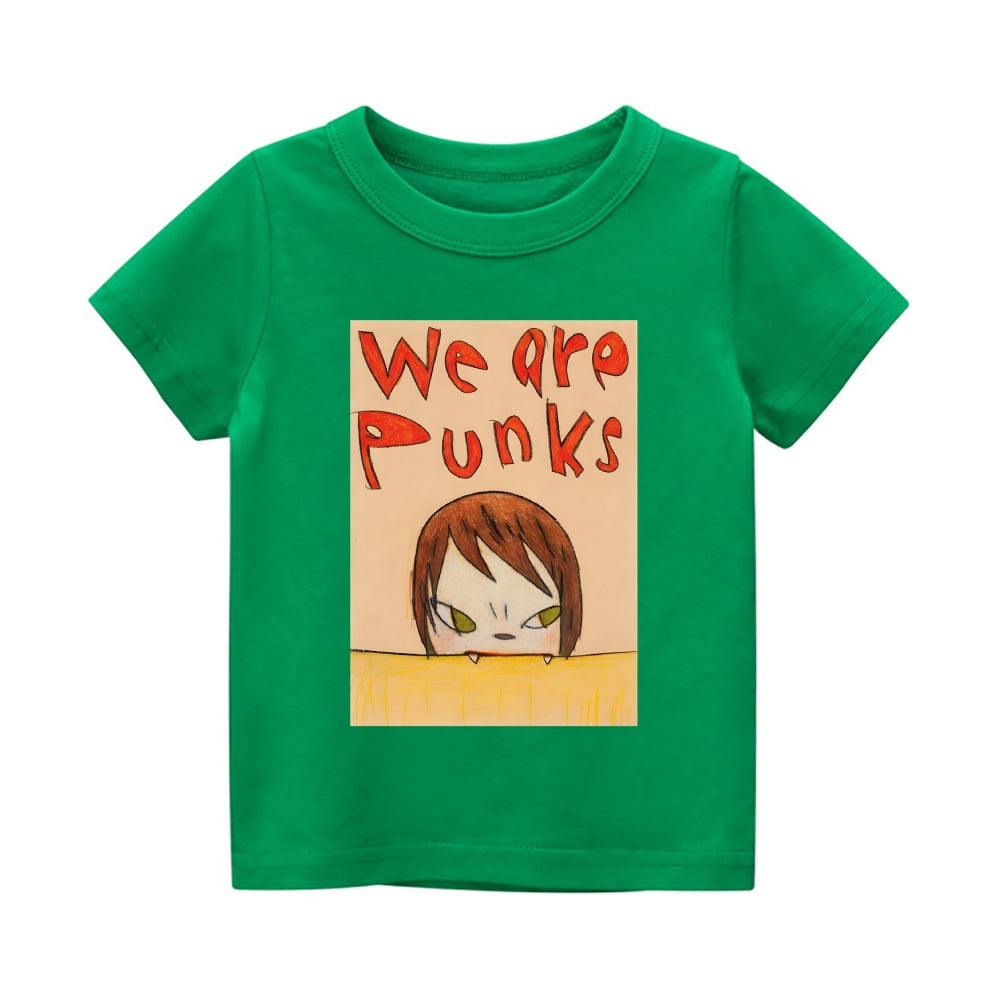 Yoshitomo Nara Vintage Kids Cotton T-shirt