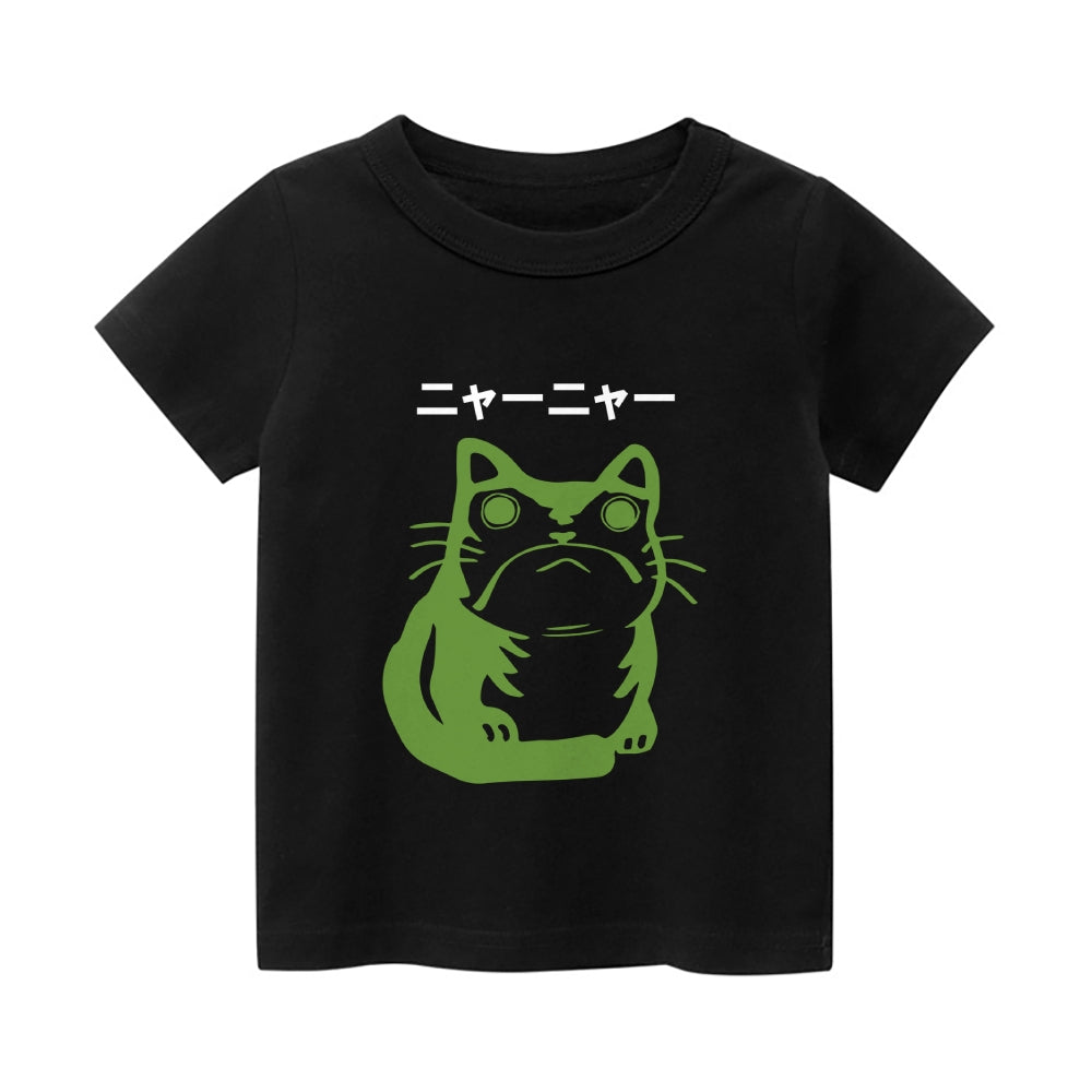 Frog Vintage Kids Cotton T-shirt