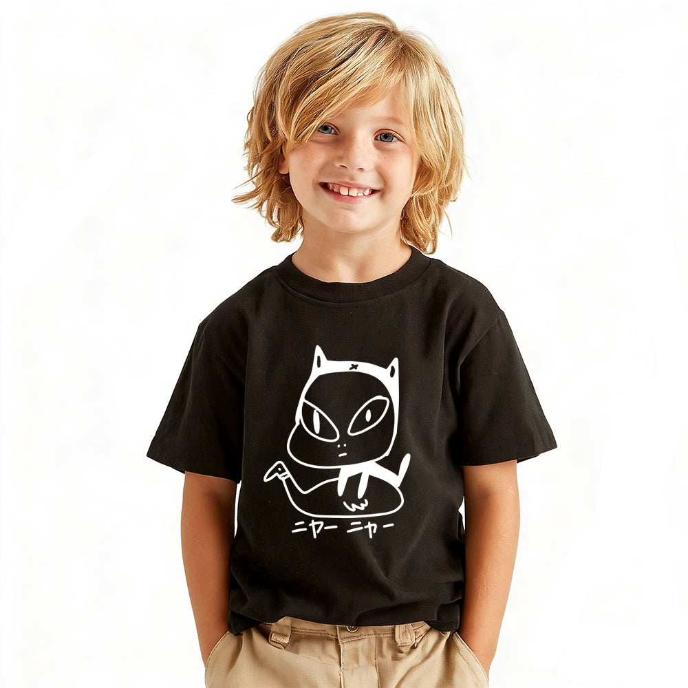 Yoshitomo Nara Vintage Kids Cotton T-shirt