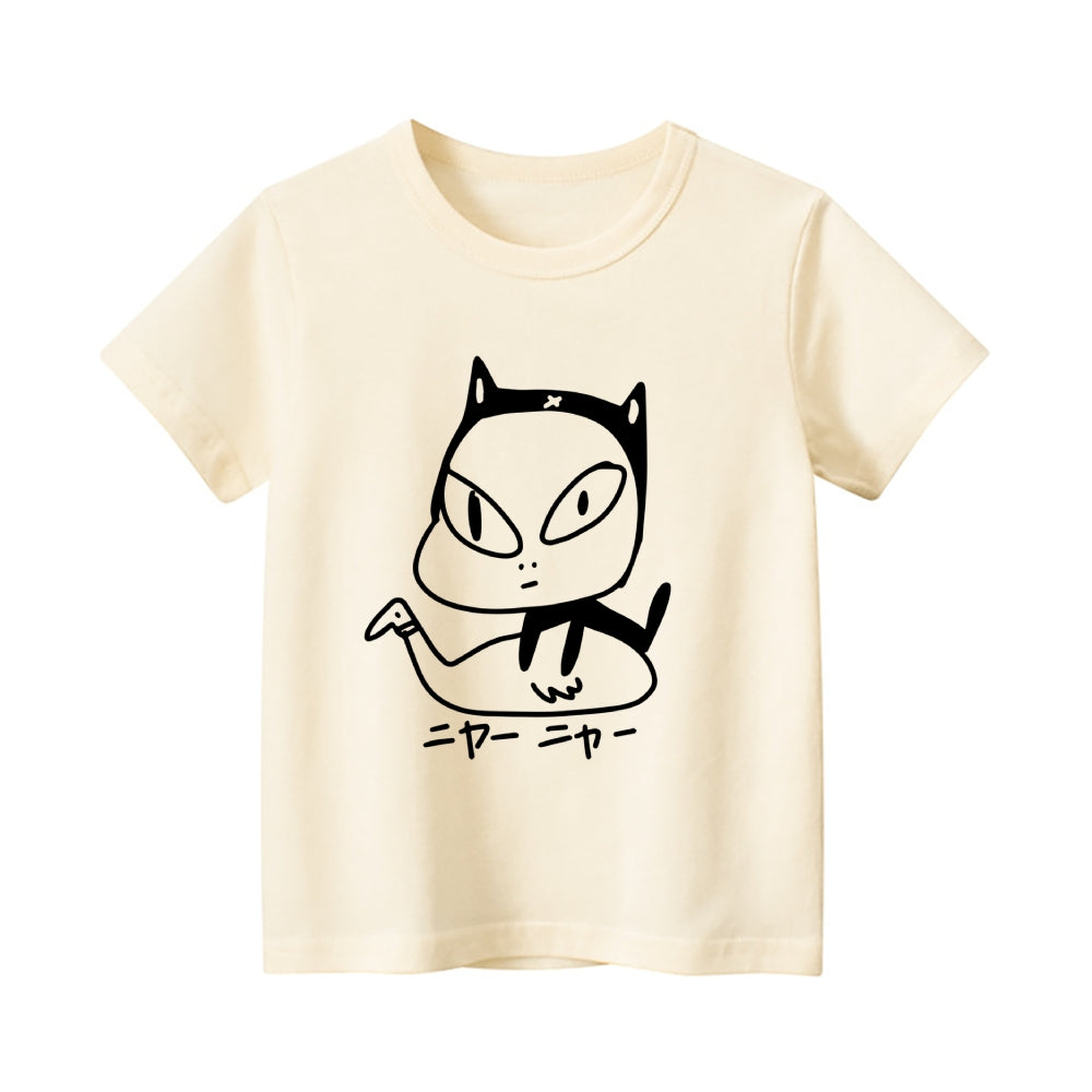 Yoshitomo Nara Vintage Kids Cotton T-shirt