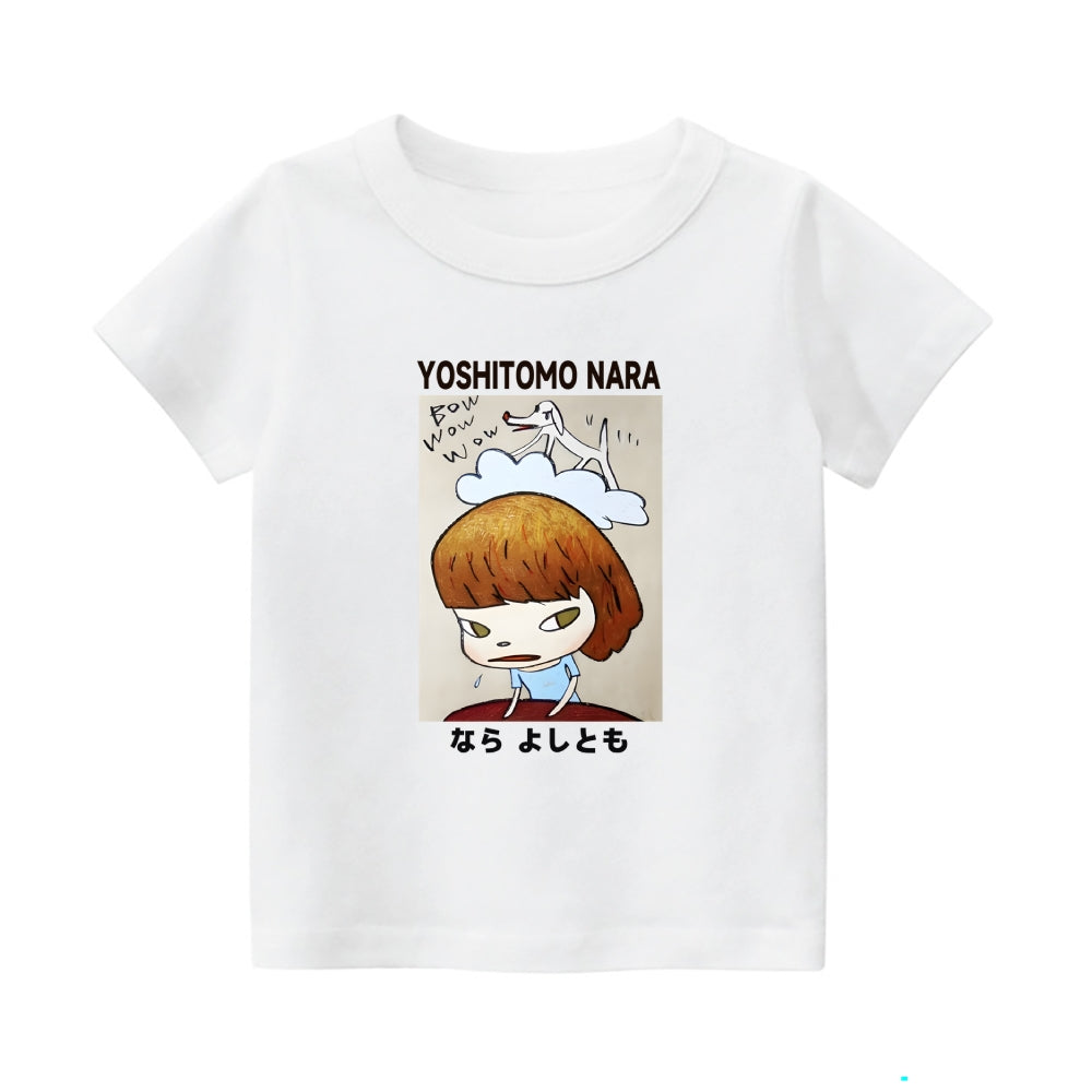 Yoshitomo Nara Vintage Kids Cotton T-shirt