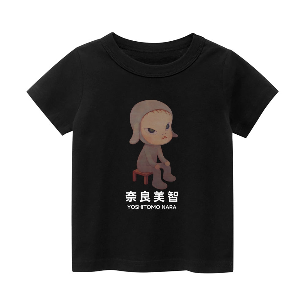 Yoshitomo Nara Vintage Kids Cotton T-shirt
