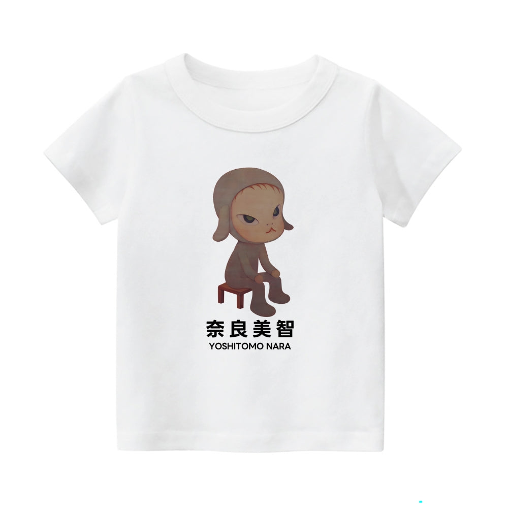 Yoshitomo Nara Vintage Kids Cotton T-shirt