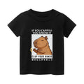 Capybara Vintage Kids Cotton T-shirt