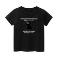 Cat Vintage Kids Cotton T-shirt