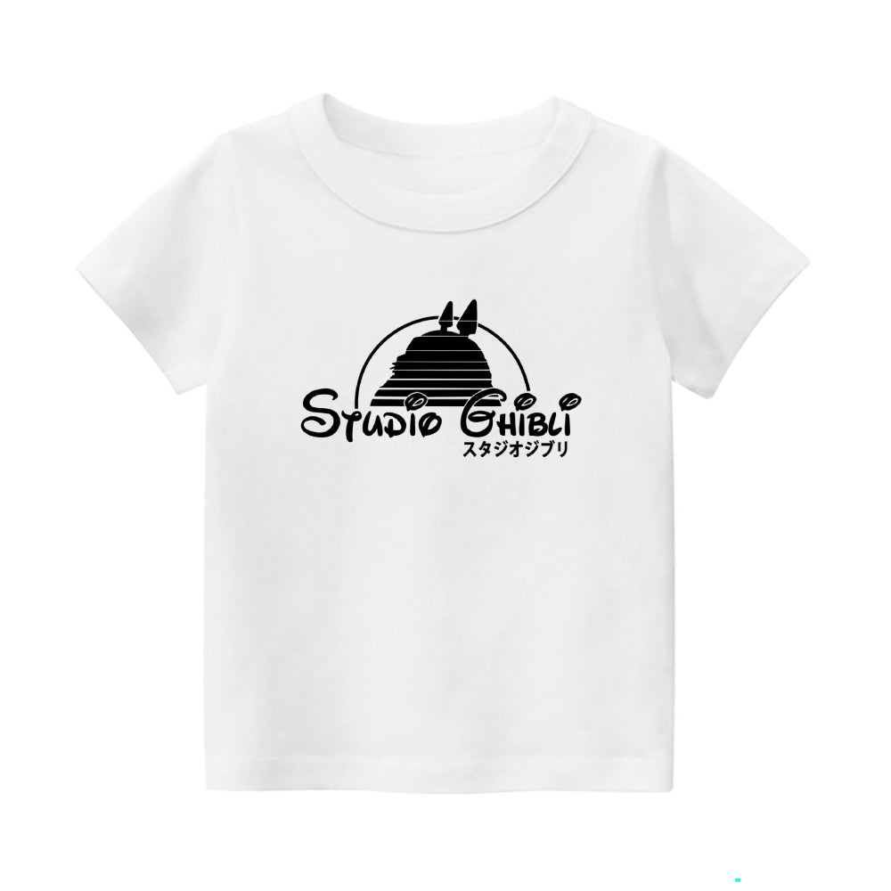 Ghibli Totoro Vintage Kids Cotton T-shirt