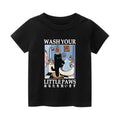 Cat Vintage Kids Cotton T-shirt