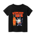 Koi Cat Vintage Kids Cotton T-shirt