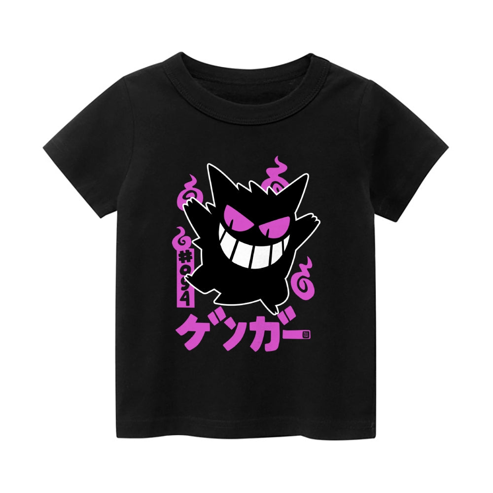 Gengar Vintage Kids Cotton T-shirt