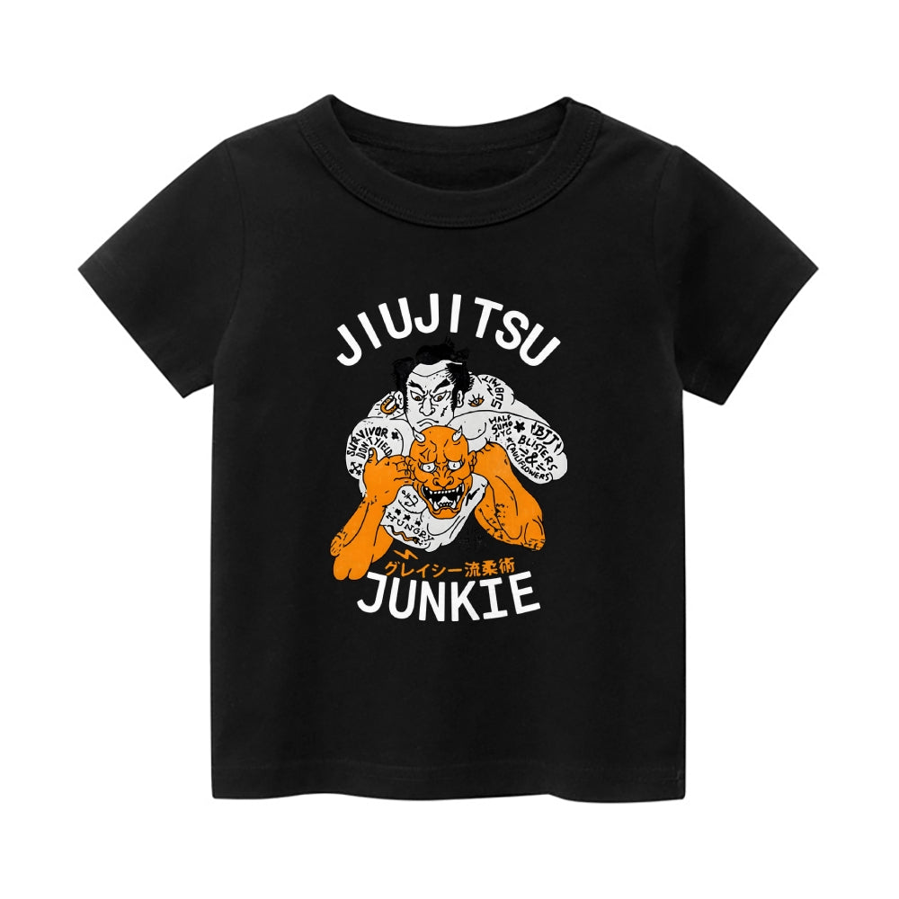 Jiujitsu Vintage Kids Cotton T-shirt