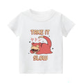 Slow Hippo Vintage Kids Cotton T-shirt