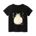 Cat Vintage Kids Cotton T-shirt