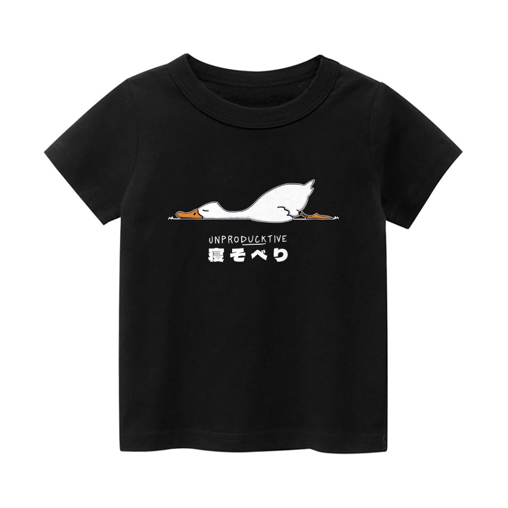 Duck Vintage Kids Cotton T-shirt
