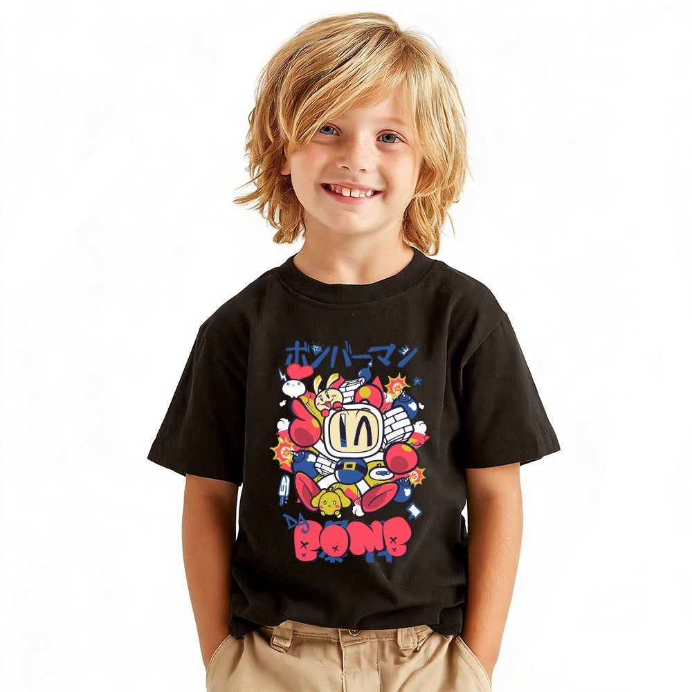 Bomberman Vintage Kids Cotton T-shirt