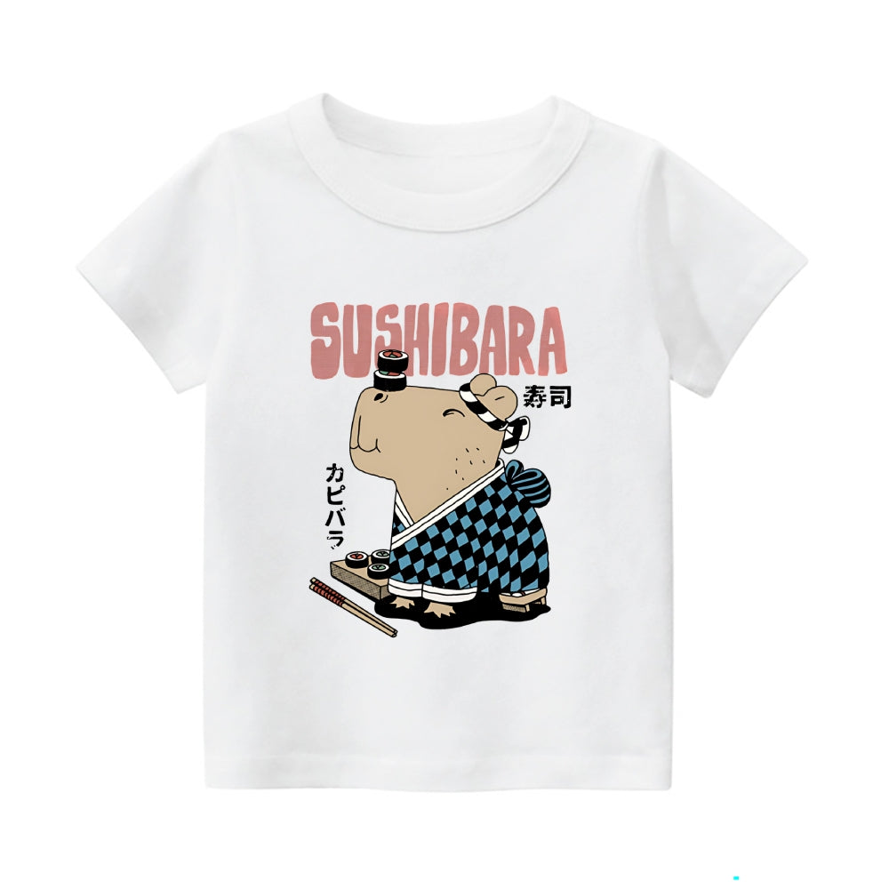 Sushibara Vintage Kids Cotton T-shirt