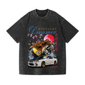 Car Vintage Wash Japanese Design T-Shirt